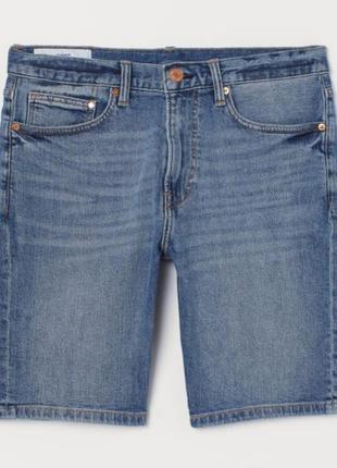 Чоловічі джинсові шорти h&m