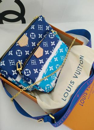 Сумка кросс боди 3 в 1 в стиле louis vuitton 💎🔝💎хит сезона