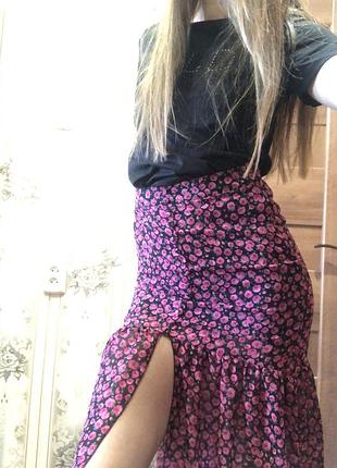 Юбка миди bershka