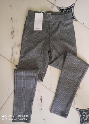 Качественные лосины, штаны, брюки mango, школа5 фото