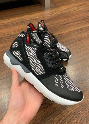 Кроссовки чёрные adidas tubular кроссівки2 фото