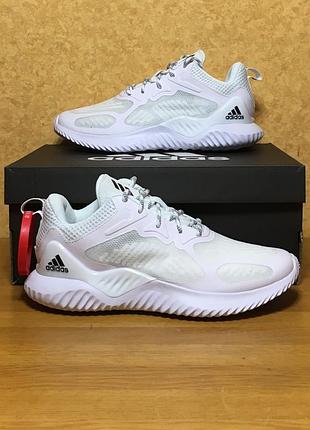 Кросівки жіночі alphabounce beyond mesh white/black