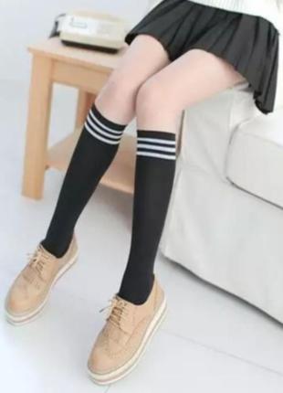 Носки, гольфы белые гольфики черные школьные для девочки носки высокие