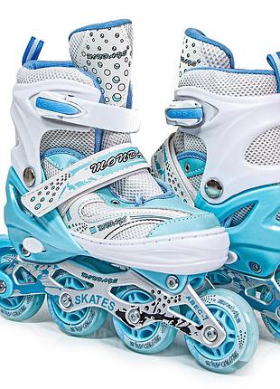 Роликовые коньки happy sport tiffany. от 28 до 41 размера.