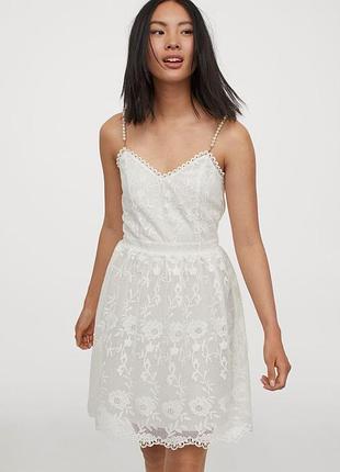 Нове мереживне плаття, сарафан h&m