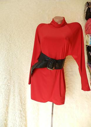 ✅ удлинённый гольф с пояском