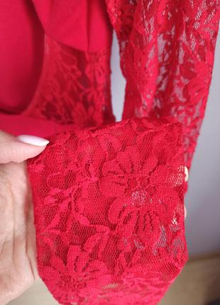 Платье asos красное нарядное 36 размер4 фото