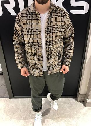 Чоловіча байкова сорочка, топ на осінь