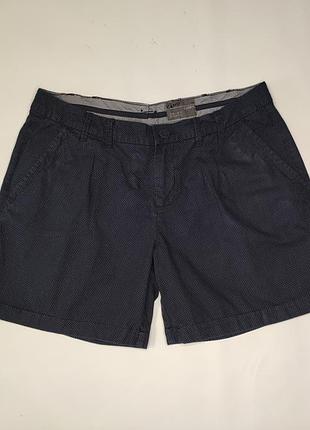 Esprit коттоновые шорты в мелкий горошек
