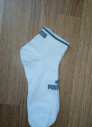 Шкарпетки puma ,білі2 фото