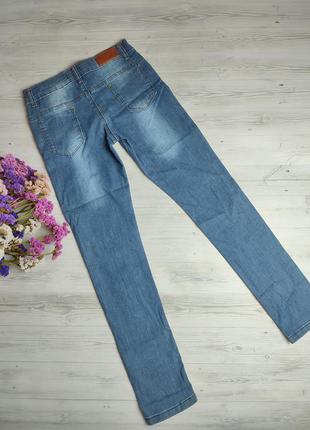 Джинсы для девочек штаны джинсовые 3