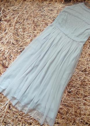 Новое платье h&m с фатиновой юбкой. размер 382 фото