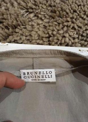 Шёлковый топ женская блуза brunello cucinelli4 фото
