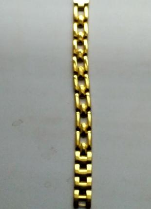 Браслет позолота