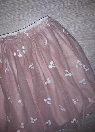 Фатиновая юбка h&m на 8-10 лет3 фото