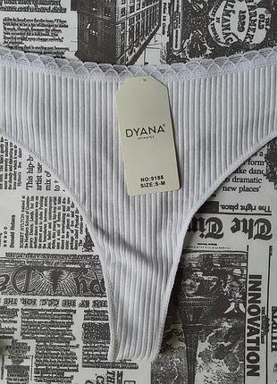 Трусики стрінги різні кольори  в рубчик