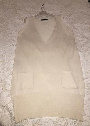 Туніка подовжений жилет twin set