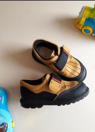 Kavat брендові шкіряні туфлі для хлопчика, 24р1 фото
