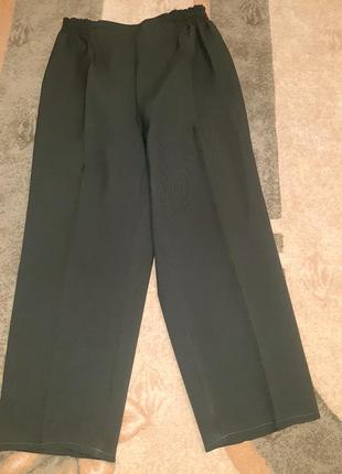 Брюки класичні колір хакі