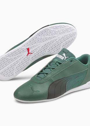 Мужские кроссовки white puma ferrari r-cat