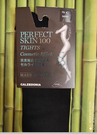 Фирменные итальянские бесшовные плотные колготки calzedonia perfect skin 1006 фото