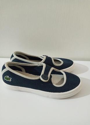 Стильные балетки lacoste2 фото