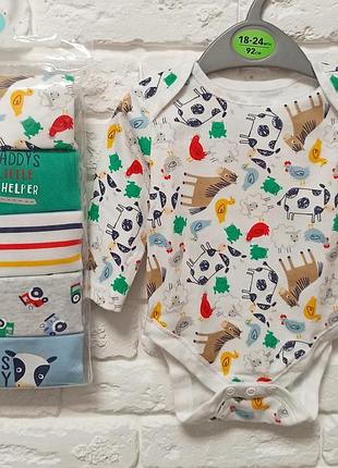 Комплект боді primark