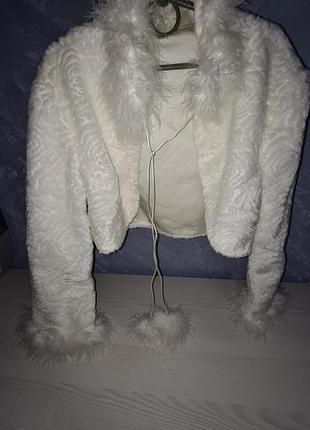 Весільна шубка - болеро