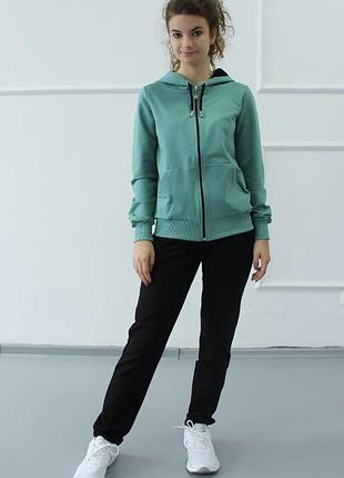 Дизайнерский спортивный костюм на змейке balletgrace