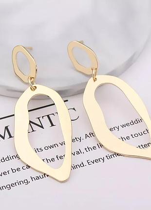 Висячі сережки абстракція сережки