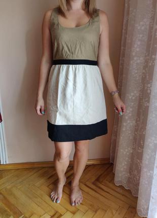 Льняний сарафан з підкладкою