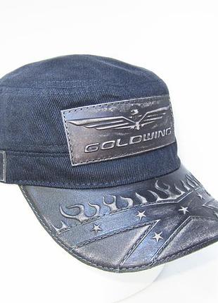 Кепка німкеня байкерська коттоновая honda goldwing davani 00349