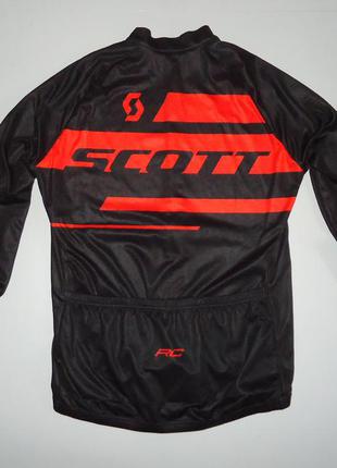 Велоджерсі scott rc team 10 long sleeve jersey (l) оригінал3 фото