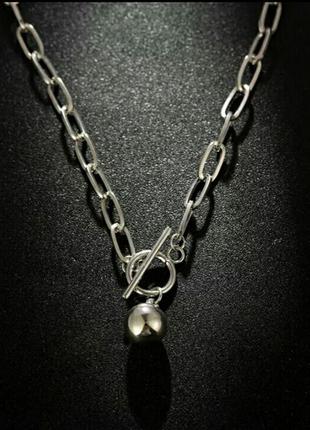 Цепочки набор цепочек 3шт. чокер колье ожерелье панк хип-хоп унисекс