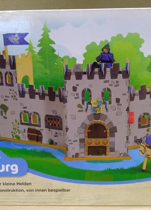 Великий лицарський дерев'яний замок/фортеця ritterburg playtive2 фото