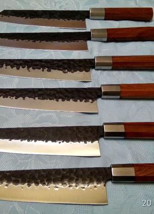 Кухонный профессиональный нож киритсуке (япония) 60 един.твердости2 фото