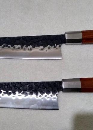 Кухонный профессиональный нож киритсуке (япония) 60 един.твердости3 фото