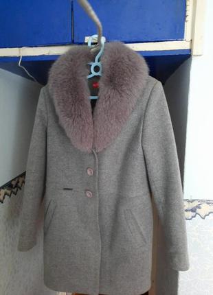 Пальто женское зима размер l