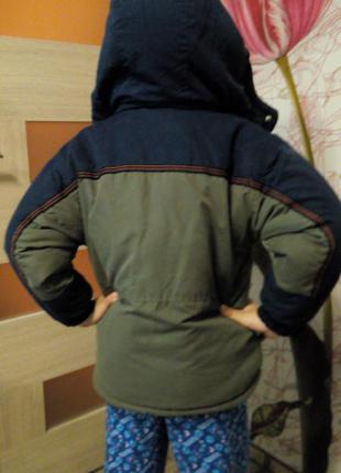 Зимняя куртка gee jay на 5-6 лет4 фото