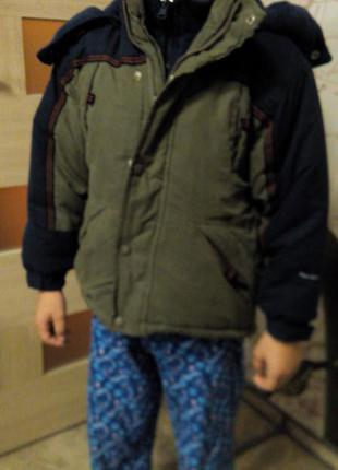 Зимова куртка gee jay на 5-6 років