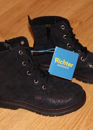 Дитячі демісезонні черевики richter prisma 28, 33 розмір ріхтер нові