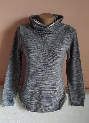 Новый без бирки!качественный свитер с капюшоном на 11-12р.
