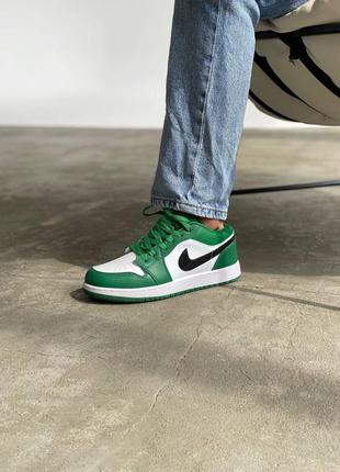 Женские демисезонные спортивные кроссовки nike air jordan pine green