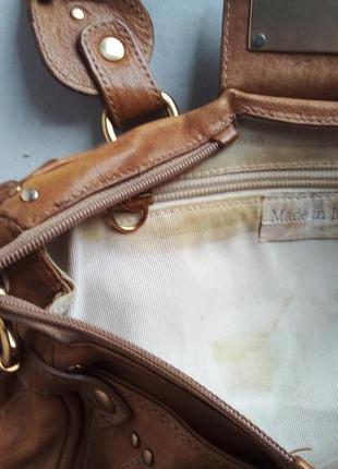 Эсклюзивная маленькая ретро сумочка кожа италия7 фото