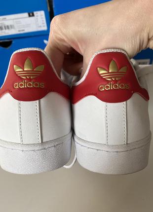 Adidas  superstar ( оригінал нові) кроссовки оригинал5 фото