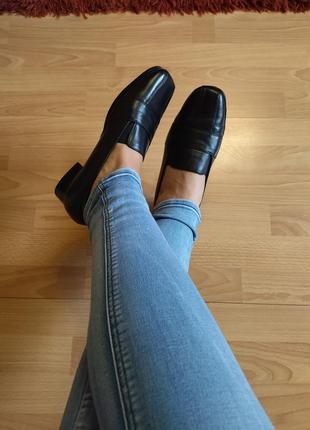 Немецкий бренд,роскошные,стильные,кожаные туфли,туфельки,на широкую ножку,широкий низкий каблук2 фото