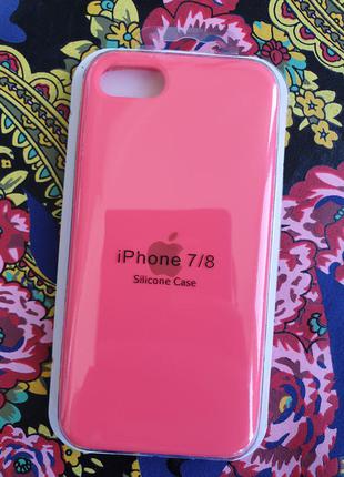 Чехол iphone 7 8 se silicone case айфон чохол