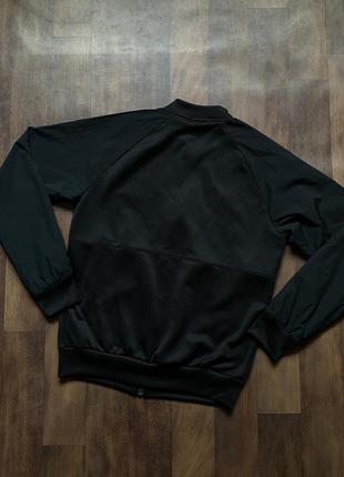 Чёрная куртка бомбер adidas original оригинал размер м5 фото