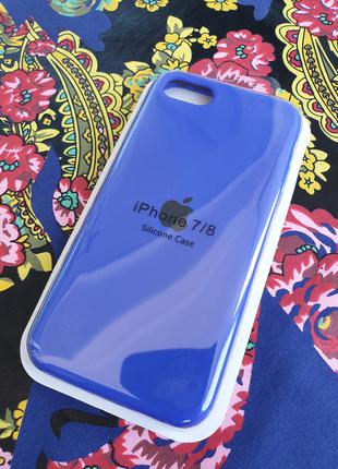 Чехол iphone 7 8 se silicone case айфон чохол2 фото