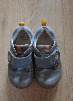 Кросівки, черевики, туфлі шкіряні, clarks, розмір 21